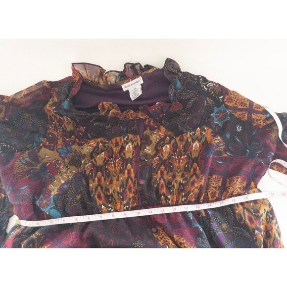 Jessica London Multicolor Maxi Dress - Picture 13 of 15